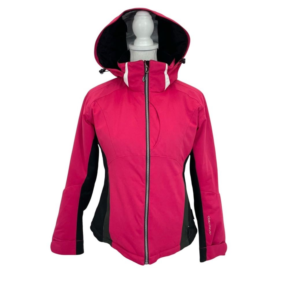Obermeyer Ski Coat Size 2 Pink/Black - Picture 2 of 16